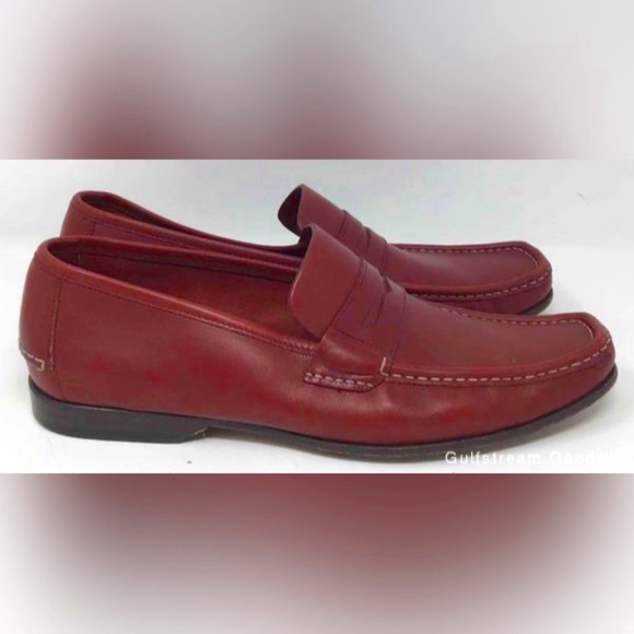Salvatore Ferragamo Men\'s Red Shoes Size 8.5